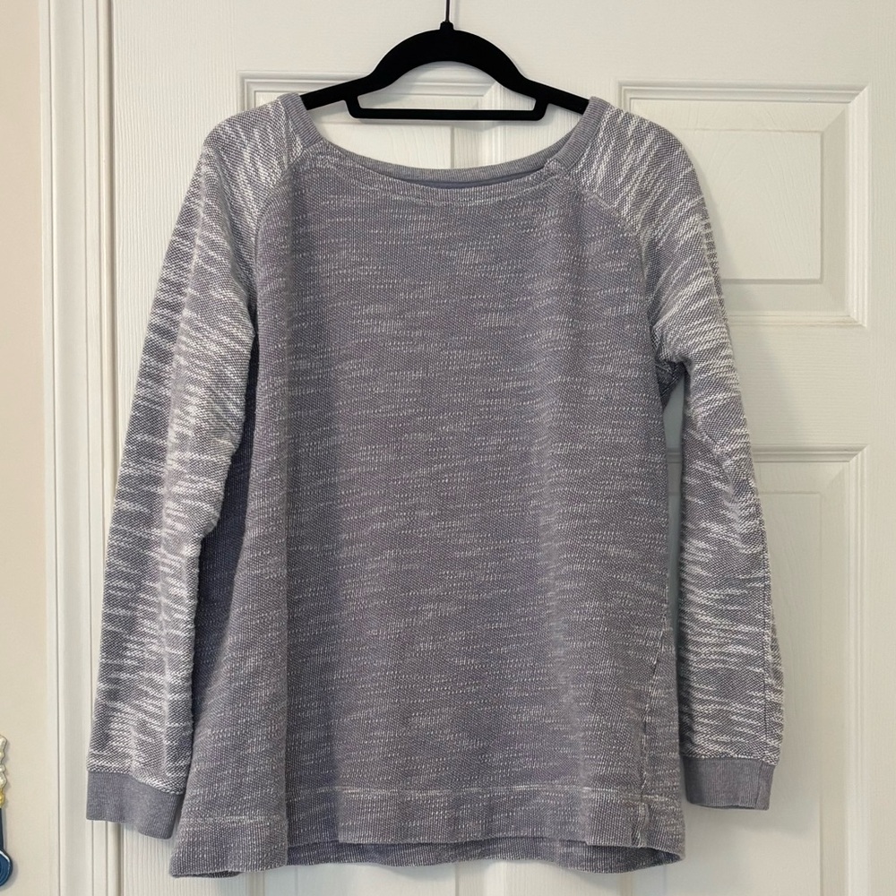 Champion Vintage 100% Cotton Raglan Knit Pullover Crewneck Sweatshirt